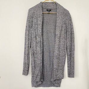 Forever 21 Heathered Gray Cardigan